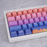 Cute Fairy Tale Theme Purple Gradient Keycap Set
